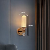 levne Vnitřní nástěnná světla-nástěnné nástěnné lampy osvětlovací těleso křišťálové svítidlo v severském moderním stylu osvětlení nahoru a dolů osvětlení nástěnné nástěnné nástěnné osvětlení pro ložnice obývací pokoj, noční lampa