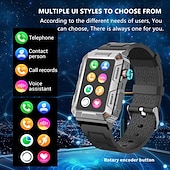 Χαμηλού Κόστους Smartwatch-696 MT88 Εξυπνο ρολόι 1.57 inch Έξυπνο ρολόι Bluetooth ΗΚΓ + PPG Βηματόμετρο Υπενθύμιση Κλήσης Συμβατό με Android iOS Γυναικεία Άντρες Κλήσεις Hands-Free Υπενθύμιση Μηνύματος IP 67 Θήκη ρολογιού 32 mm