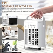 cheap Fans-USB Desktop Spray Air Cooler – Mini Water Cooling Fan with Humidifier for Home Office Dormitory Use