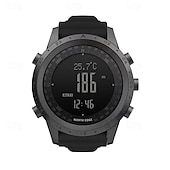 economico Orologi digitali-Orologio digitale NORTH EDGE da uomo Orologio sportivo all&#039;aperto tattico casual con bussola altimetro cronometro luminoso cinturino in silicone nylon