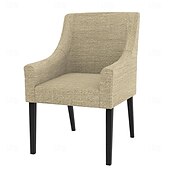 Linen Cotton Chair Cover with Armrests Solid Color Quilted Slipcovers SAKcover LITB PRIME cover 21