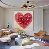 preiswerte Abstrakte Gemälde-handgemaltes 3D Strukturgemälde auf Leinwand handgemachtes Herzgemälde minimalistisches Gemälde Meereswellengemälde Kunstwerk Wandkunst Gemälde Morden Kunst Schlafzimmer Wanddekoration Modekunst