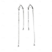 economico Orecchini-Per donna Orecchini a cerchio Nappa Prezioso Importante Argento placcato Orecchini Gioielli Argento / Oro Per Feste Serata 1 paio