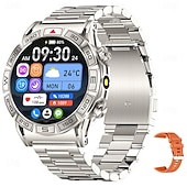 Χαμηλού Κόστους Smartwatch-Έξυπνο ρολόι 2024 1,43 ιντσών amoled smartwatch υψόμετρο πυξίδα ατμοσφαιρικής πίεσης ρολόι bluetooth βηματόμετρο υπενθύμισης κλήσεων παρακολούθησης δραστηριότητας με android ios γυναίκες άνδρες
