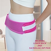abordables Attelles et orthèses-Ceinture de hanche sacro-iliaque pour femme, attelle de hanche pour douleur à la hanche, ceinture de soutien dorsal pour femme, ceinture de soutien pelvien, attelle de trochanter réglable pour