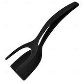 economico Utensili e gadget da cucina-Accessori da cucina multifunzionali 2 in 1 set di gadget da cucina spatola per frittata spatola in silicone da cucina per toast pancake pinze per uova cocina cucina accessori da cucina