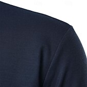 cheap Sports-Men&#039;s Golf Shirt Golf Polo Work Casual Stand Collar Short Sleeve Basic Modern Color Block Patchwork Button Spring &amp; Summer Regular Fit Wine Pink Navy Blue Green Golf Shirt
