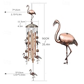 cheap Wall Sculptures-Pure Hand-Made Copper Wind Chimes,Animals Wind Chimes for Outside Clearance Copper Windchimes Outdoors Patio Decor House Warming Gifts Outdoor Wind Chimes Garden Decor for Outside Porch Yard Decoratio