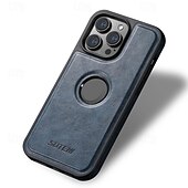 economico Cover per iPhone-telefono Custodia Per iPhone16 iPhone 15 Pro Max Plus iPhone 14 13 12 Pro Max Plus Per retro Supporta la ricarica wireless Resistente agli urti Retrò TPU pelle sintetica