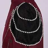 baratos Capa &amp; Capa-Retro Vintage Punk e gótico Medieval Traje Cosplay Capa Vampiros Vikings Fantasia Homens Real Steampunk Dia Das Bruxas Carnaval Baile de Máscaras Festa / Noite Adulto Capa