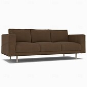 baratos Cobertura de Sofa-Capa de Sofá em Veludo Cor Sólida Capas Acolchoadas em Veludo