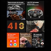 abordables Relojes inteligentes-696 DK68 Reloj inteligente Rastreador de fitness ECG PPG Recordatorio de llamadas Android iOS IP67 47mm 1.53