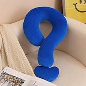 economico Imbottitura per cuscini-cuscino da viaggio con punto interrogativo, cuscino da aereo in memory foam per collo di adulti/bambini &amp;amp; cuscino di supporto per la schiena leggero per dormire in campeggio in casa, in ufficio,