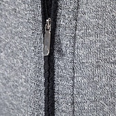 economico Maglioni Cardigan da uomo-Per uomo Cardigan Maglione con Zip Cardigan Spesso A Coste Maglia Corto Tasca Lavorato a maglia Blocco di colori Collo alla coreana Riscaldamento Moderno Contemporaneo Casuale Abbigliamento quotidiano