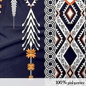 economico Polo vintage da uomo-Per uomo Tribale Polo Maglia da golf Manica Corta Magliette polo Camicie con Colletto Abbigliamento da vacanza Abiti da festa Bottoni Stampa 3D Estate Primavera Blu Verde