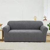 baratos Cobertura de Sofa-Capa elástica de sofá com cobertura completa para sala de estar, capa de assento de sofá, super macia e grossa, proteção de almofada de assento de móveis