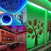 billige vanntette stripelys-led utendørs stripe lys ac220v vanntett ip67 lys stripe eu plug fleksibel tau lys 5050 60 led/m høy lysstyrke egnet for innendørs og utendørs kommersiell belysning dekorasjon inkludert installat