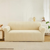 baratos Cobertura de Sofa-Capa elástica de sofá com cobertura completa para sala de estar, capa de assento de sofá, super macia e grossa, proteção de almofada de assento de móveis