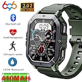 billige Smartarmbånd-696 C28 Smartklokke 2.02 tommers Smart armbånd Smartwatch blåtann Skritteller Samtalepåminnelse Søvnmonitor Kompatibel med Android iOS Herre Håndfri bruk Meldingspåminnelse IP 67 42mm urkasse