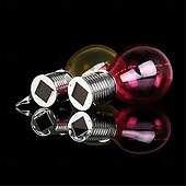 cheap Camping Lights &amp; Lanterns-Portable Solar Light Bulbs Outdoor Waterproof Garden Camping Hanging LED Light Lamp Bulb Globe Hanging Lights for Home Yard Christmas Party Holiday Decorations