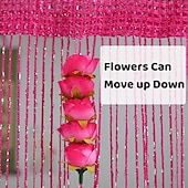 cheap Macrame &amp; String Curtains-Rose Thread Door Curtain, 39x79 Inch Rose Thread Door Curtain, Privacy Door Frame Tassel Rose Thread Door Curtain For Home Decor Door Windows Valentine&#039;s Day