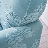 billige Lenestoldeksel og armløst stolomslag-lenestoltrekk badekar stol slipcover t-formet jacquard til stue soverom kontor elastisk enkelt sofatrekk hjem bardisk