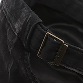 baratos Chapéu para Homem-Homens Unisexo Boina Boné de beisebol boné militar chapéu de cadete Preto Verde Tropa Poliéster Vintage Moda Casual Rua Diário Tecido Ajustável Respirável