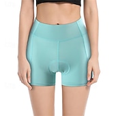 billige Bukser, shorts og skjørt til kvinner-WOSAWE Dame Sykkelshorts Fôrede sykkelshorts Sykkel Shorts Fôrede shorts Slank Fasong sport Pustende Hurtigtørkende Høy Elastisitet Bekvem Svart Rosa Klær Sykkelklær