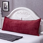 abordables Coussins tendances-Housse de coussin décorative de couleur unie, 1 pièce, taie d&#039;oreiller carrée douce, pour chambre à coucher, salon, canapé, chaise