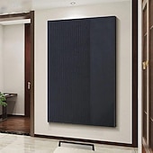 abordables Peintures Abstraites-peint à la main 3d texturé blanc peinture abstraite sur toile 3d texturé art mural boho moderne toile art salon décor pattle couteau peinture à l&#039;huile décor à la maison hôtel pièce d&#039;art