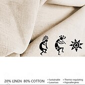 preiswerte Bedruckte Freizeithosen für Herren-Herren Freizeithose Bedruckt Urlaub Beige Unelastisch