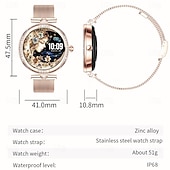 Χαμηλού Κόστους Smartwatch-696 NX17PRO Εξυπνο ρολόι 1.75 inch Έξυπνο ρολόι Bluetooth ΗΚΓ + PPG Βηματόμετρο Υπενθύμιση Κλήσης Συμβατό με Android iOS Γυναικεία Άντρες Κλήσεις Hands-Free Υπενθύμιση Μηνύματος IP 67
