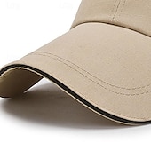 preiswerte Baseballkappe für Herren-Herren Cap Basecap Sonnenhut Kappe Schwarz Rote Polyester Modisch Brautkleider schlicht Strasse Täglich Buchstabe Einstellbar Sonnenschutz Atmungsaktiv
