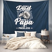 billige Ferievev-fars dag spesialdesign hengende billedvev veggkunst stor billedvev veggmaleri dekor fotografi bakteppe teppe gardin hjem soverom stue dekorasjon