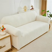 baratos Cobertura de Sofa-Capa elástica de sofá com cobertura completa para sala de estar, capa de assento de sofá, super macia e grossa, proteção de almofada de assento de móveis