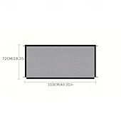 cheap Window Screen &amp; Door Screen-Dog Gates Indoor Pet Isolation Net Folding Safety Door Guard, Pet Isolation Net, Dog Barriers, Magic Gate for Dogs, Safety Fence for Hall Doorway, Pet Isolation Net Indoor Outdoor