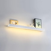 お買い得  室内ウォールライト-LED ウォールライト 温白色 棚 壁取り付け照明器具 長方形 屋内ディスプレイ棚 ウォールライト エレガント フロストアクリル 防錆 85-265V