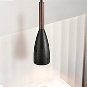 cheap Island Lights-LED Pendant Light Minimlist  Stone Nordic Hanging Light 1-Light 10 cm Bedroom Dining Room 110-240V