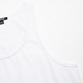 billige Herre Elite T-skjorter &amp; Tank-Herre Grafisk Singleter Vest topp Underskjorte Ermeløs T skjorte 3D-utskrift Crew-hals Skjorte Mote Utendørs Fritid Gate Avslappet Daglig Lyseblå Hvit Vår sommer Klær S M L XL 2XL 3XL