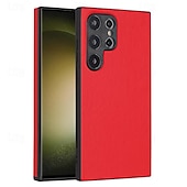 levne Pouzdra pro Samsung-telefon Carcasă Pro Samsung Galaxy S24 Ultra Plus S23 Ultra Plus S22 Plus Ultra A55 A35 A25 A15 5G A54 A34 A14 A53 A33 A23 A13 S25 Ultra Zadní kryt Nárazuvzdorné Retro TPU PU kůže