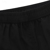 baratos Calções de corrida-Homens calções atléticos Shorts ao ar livre Shorts de Trilha Cintura elástica Bolso Com Zíper Tecido Secagem Rápida Alta elasticidade Comprimento do joelho Ao ar livre Diário Streetwear Esportes Moda