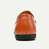 economico Casuale-Per uomo Mocassini e Slip-Ons Mocassini comodi Penny Loafers Di pelle Comodo Antiscivolo Mocassino Marrone chiaro Marrone scuro Nero