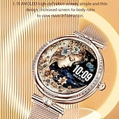 Χαμηλού Κόστους Smartwatch-696 NX17PRO Εξυπνο ρολόι 1.75 inch Έξυπνο ρολόι Bluetooth ΗΚΓ + PPG Βηματόμετρο Υπενθύμιση Κλήσης Συμβατό με Android iOS Γυναικεία Άντρες Κλήσεις Hands-Free Υπενθύμιση Μηνύματος IP 67