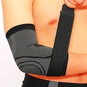 cheap Braces &amp; Supports-1PC Elbow Brace For Tendonitis And Tennis Elbow, Elbow Compression Sleeve, Tennis Elbow Brace For Women And Men, Adjustable Strap For Tennis Elbow, Weightlifting, Workouts, During Fitness Activity