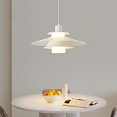 economico Luci a sospensione-lampada a sospensione a led isola della cucina lampada a sospensione acrilico 1 luce 35/40cm design singolo metallo finiture verniciate moderna camera da letto in stile nordico sala da pranzo 110-240v