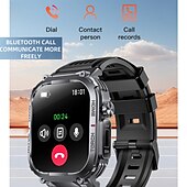 preiswerte Intelligente Armbänder-696 S320B Smartwatch 2.02 Zoll Smart-Armband Bluetooth Schrittzähler Anruferinnerung Schlaf-Tracker Kompatibel mit Android iOS Herren Freisprechanlage Nachrichterinnerung Step Tracker IP 67 44mm