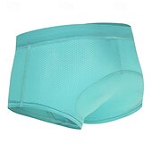 זול מכנסיים, מכנסיים קצרים וחצאיות לנשים-WOSAWE בגדי ריקוד נשים צבע אחיד תחתוני אופניים מכנס קצר מרופד לרכיבה אופניים מכנסיים קצרים הלבשה תחתונה שורטים (מכנסיים קצרים) מרופדים גזרה צרה ספורט ייבוש מהיר גמישות גבוהה נוח נושם שחור ורוד ביגוד