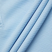 tanie Męska klasyczna koszulka polo-Męskie Teksturowany Koszula golfowa Codzienny Święto Klapa Krótki rękaw Moda Stary styl pieniędzy Równina Guziki Lato Wiosna Regularny Biały Jasnoniebieski Teksturowany