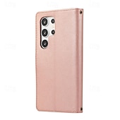 voordelige Samsung-hoesje-telefoon hoesje Voor Samsung Galaxy S24 S23 S22 S21 Ultra Plus A55 A35 A25 A15 5G A54 A34 A14 S20 Plus S20 Ultra S20 A53 A33 A23 A13 S20 FE S25 Ultra Wallet Card Case met standaard Magnetisch Rits
