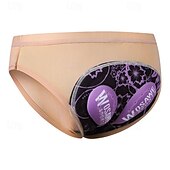 abordables Pantalones, shorts y faldas de mujer-WOSAWE Mujer Ropa interior de ciclismo Culotte Ciclismo Bicicleta Bermudas Pantalones cortos Ropa interior Ajustado Deportes Transpirable Secado rápido Alta elasticidad Cómodo Negro Rosa Licra Ropa